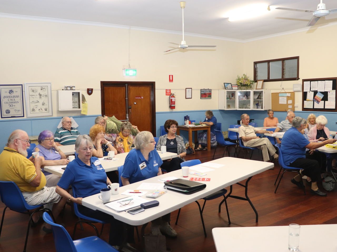 Members at General Meeting