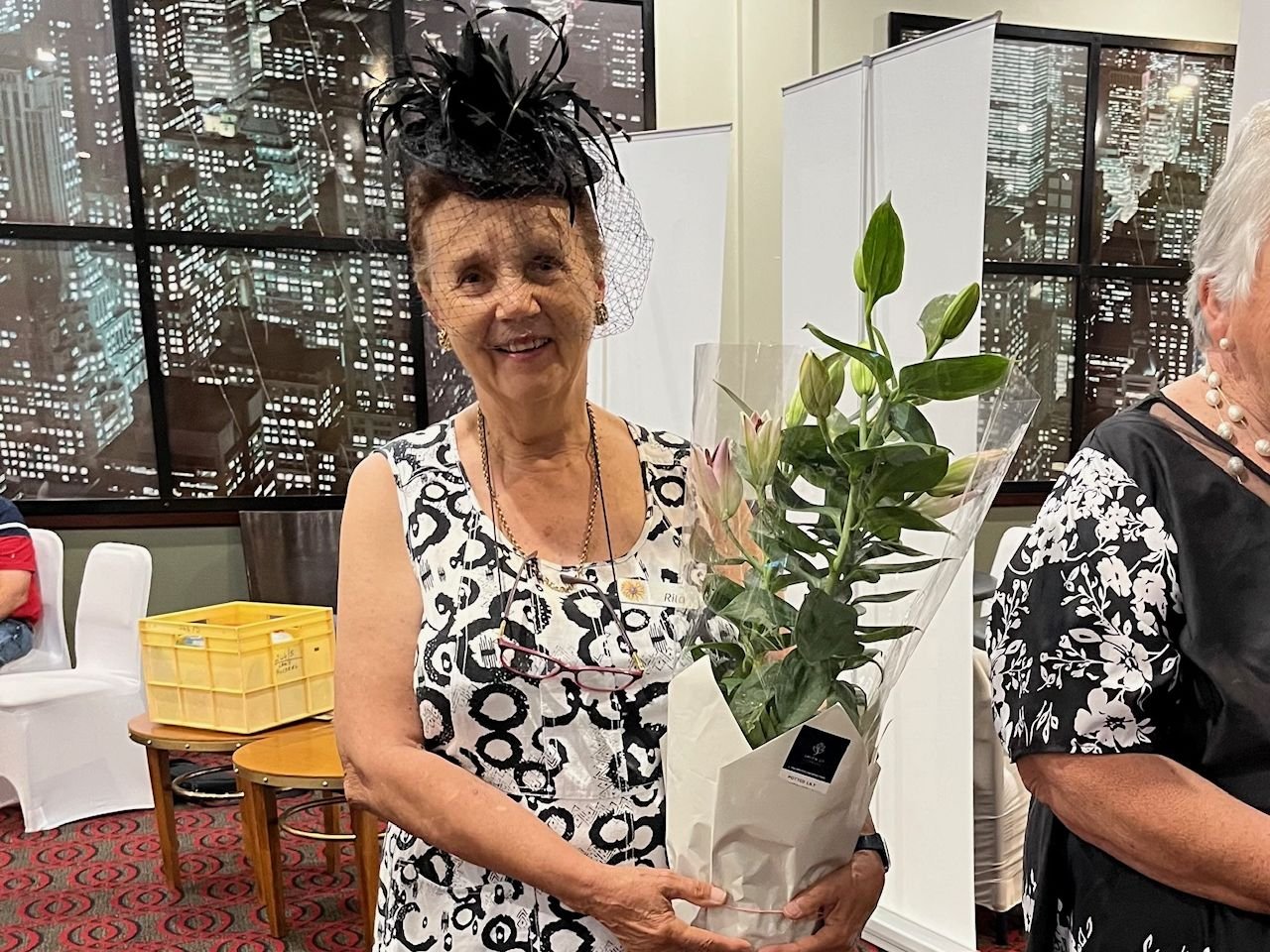 Rita was selected as the winner of the Fashion on the Field at our 2024 post-Melbourne Cup November branch meeting