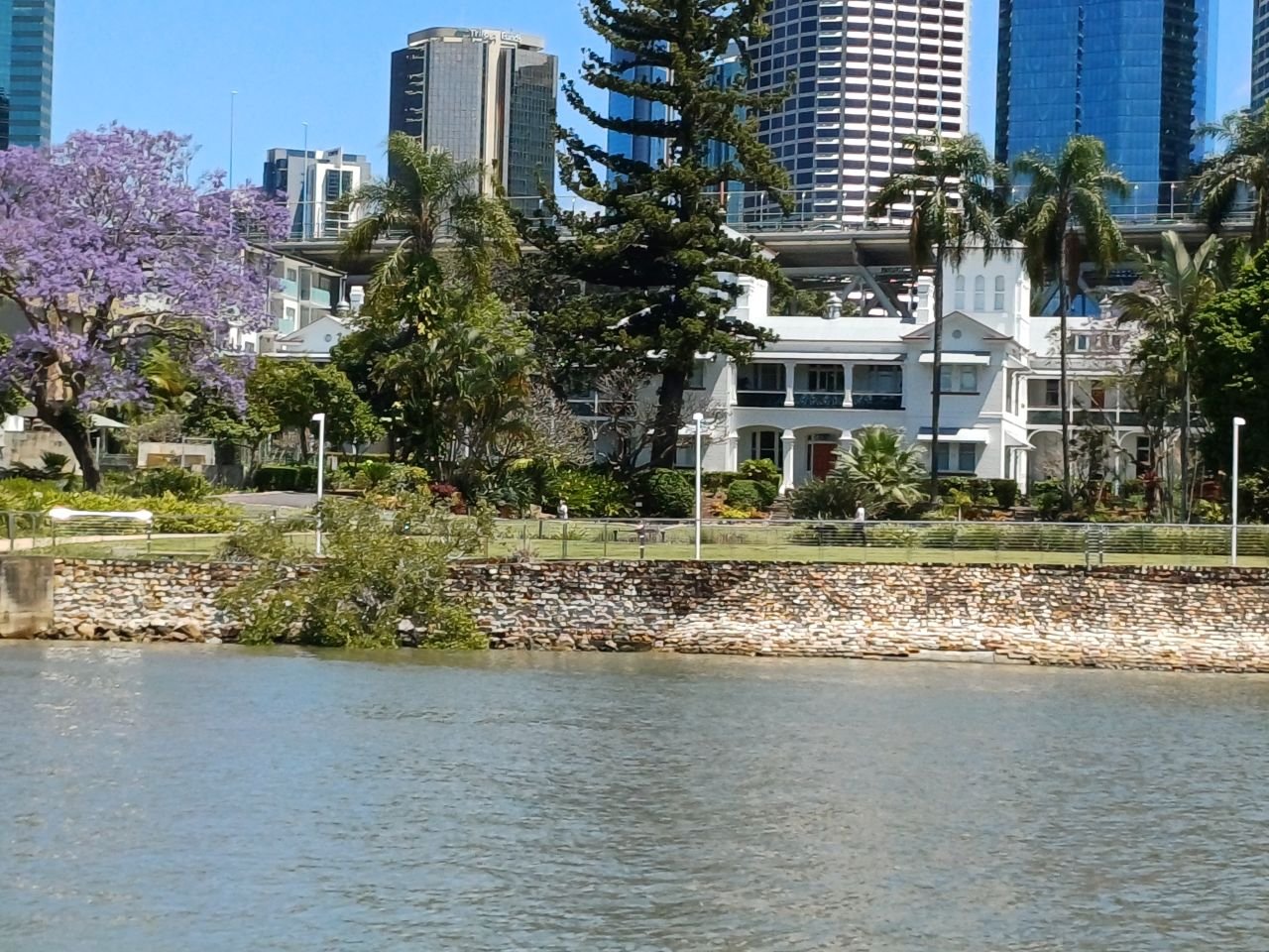 A lovely journey along our beautiful Brisbane River.
Yungaba House on Kangaroo Point.