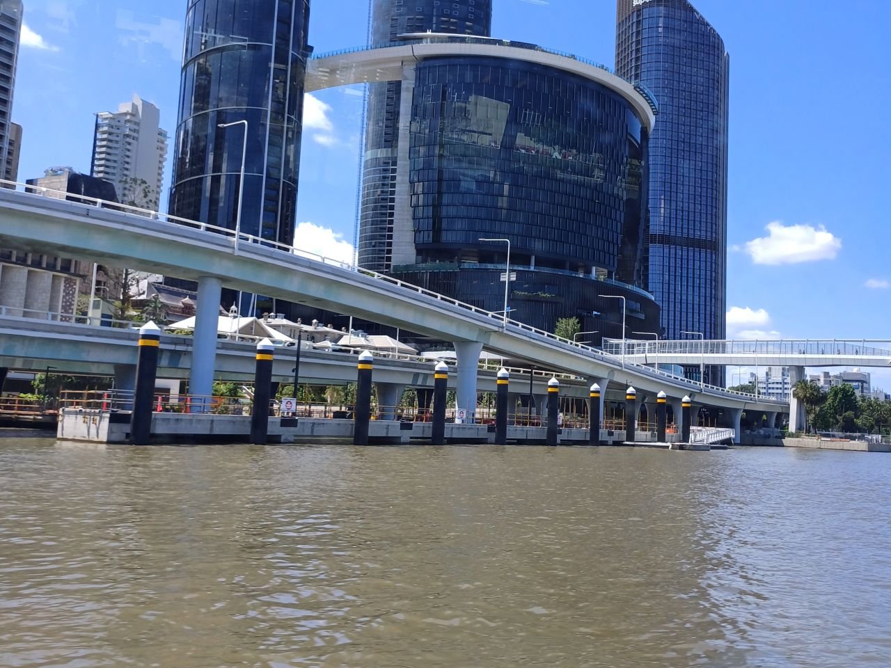 The Brisbane cityscape.