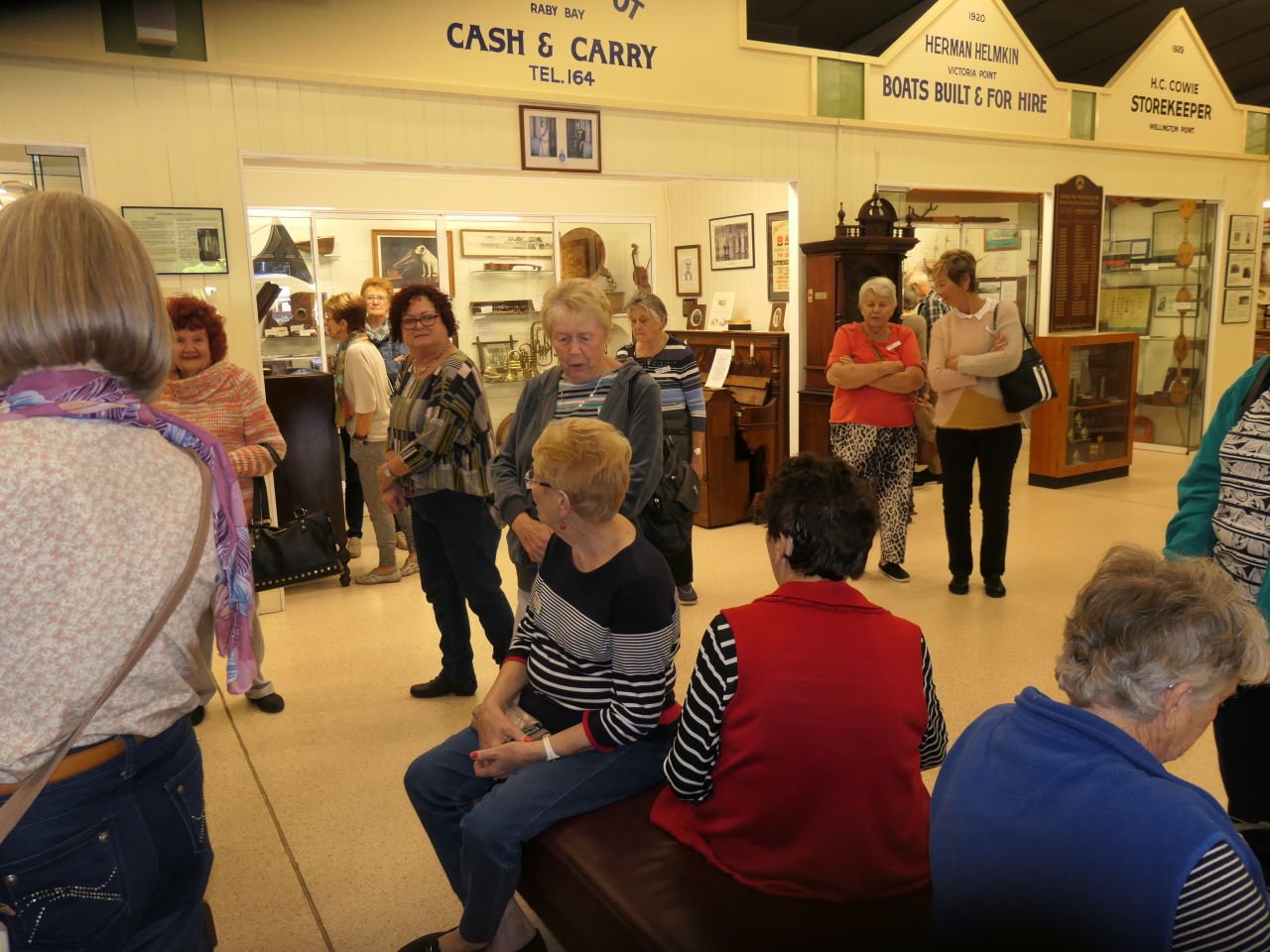 Redlands Museum Coach - 18 May 21.
Attractive layout with guides who explained the exhibits