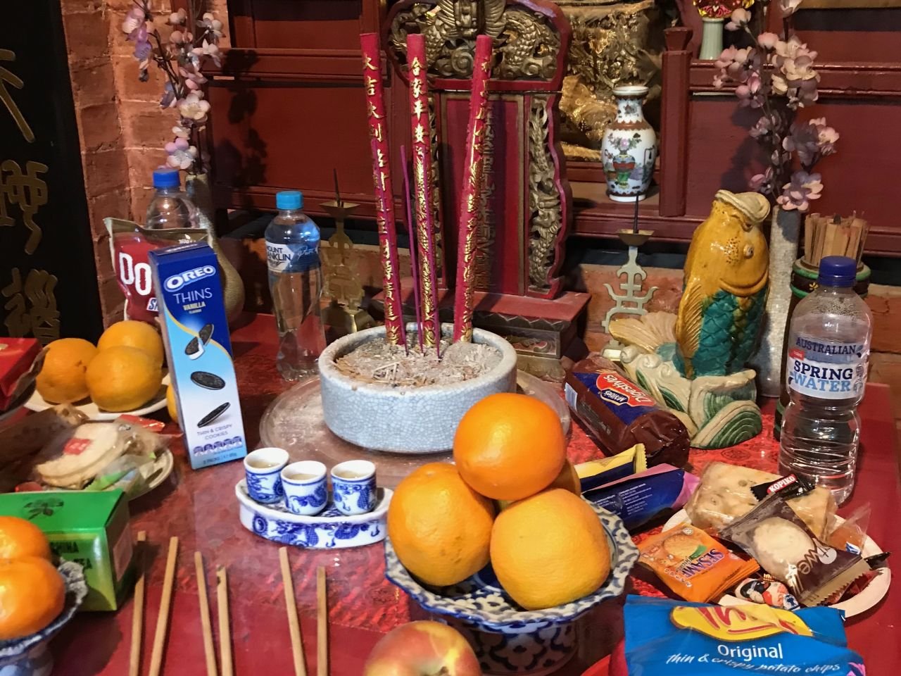 Visit to Joss House, Bendigo