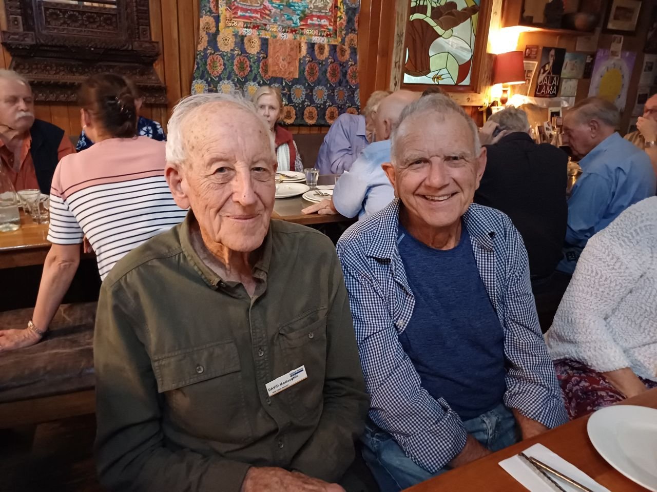 Our September Dinner at the Himalayan Cafe, Brunswick Street. 

A good evening to share with friends.